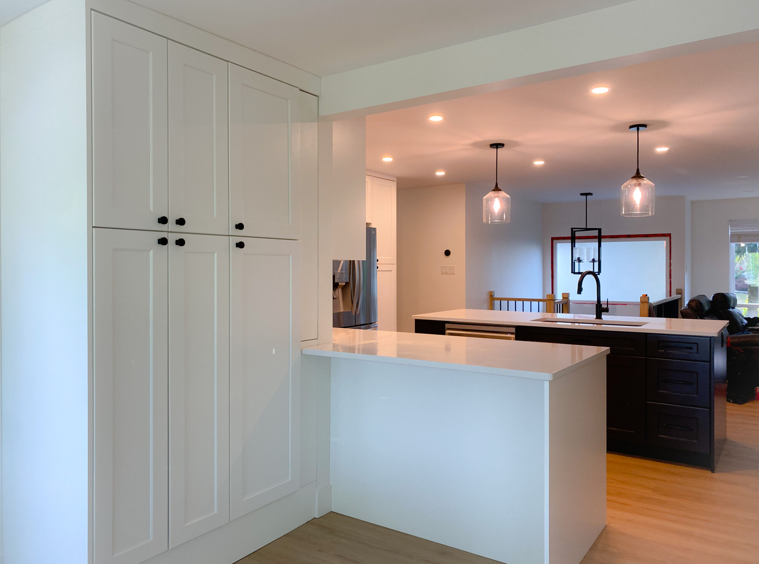 Kitchen Pantry Cabinet & functional storage solutions in Cloverdale, Surrey, BC.