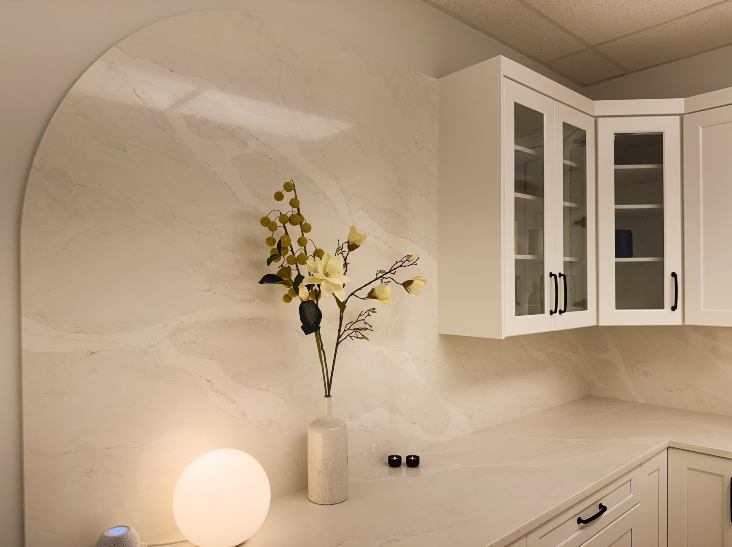 Vicostone Quartz Mangata in Cloverdale, Surrey, BC.