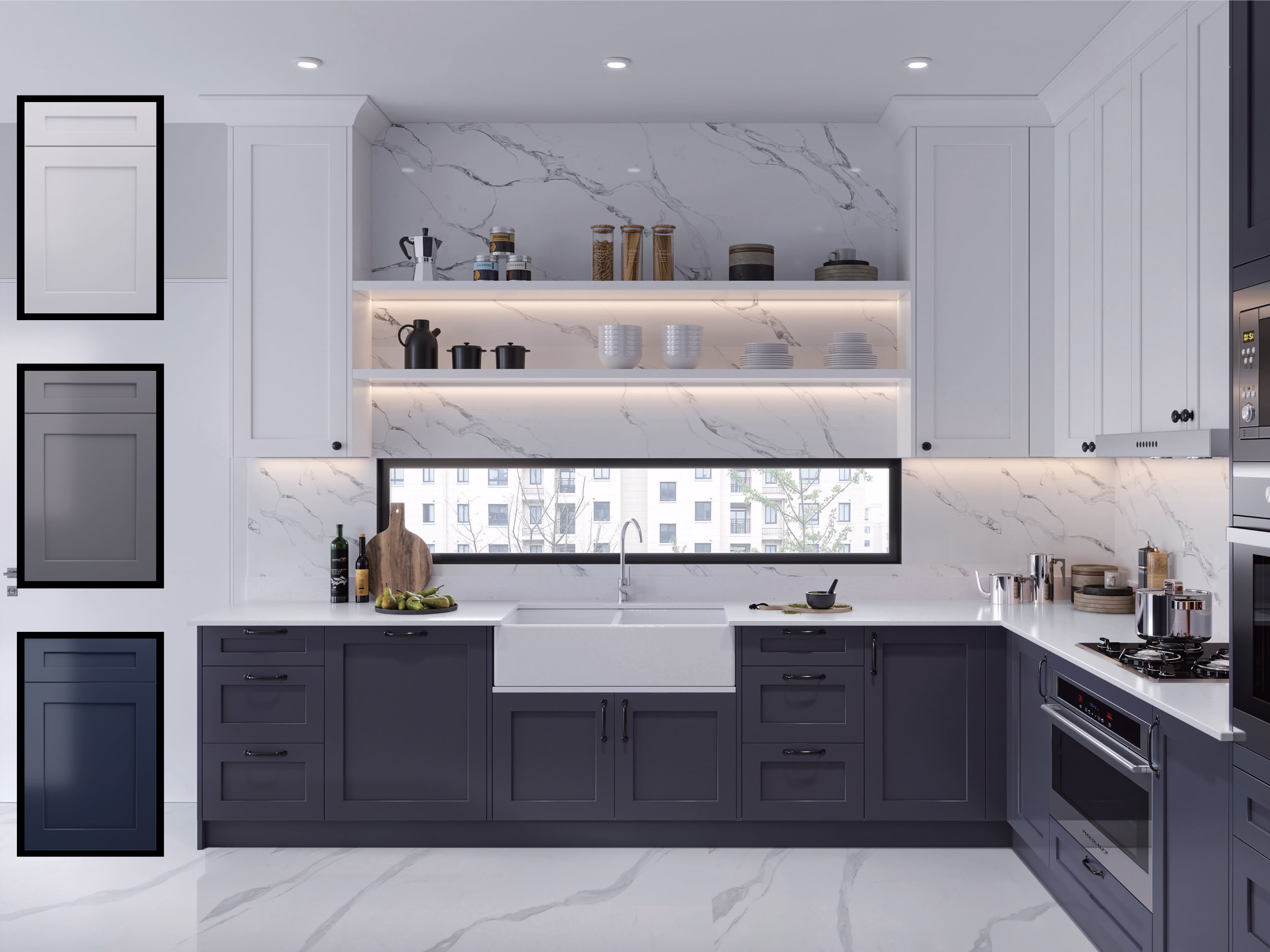 Oppein Single Shaker Cabinets Oppein Single Shaker Cabinet