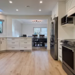 RTA In Stock cabinets & crisp cabinetry design in Elgin, Surrey, BC.